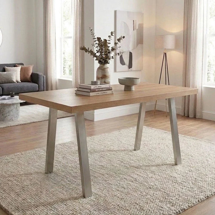 Wellington Wide Dining Table Legs Set Of 2-Silver