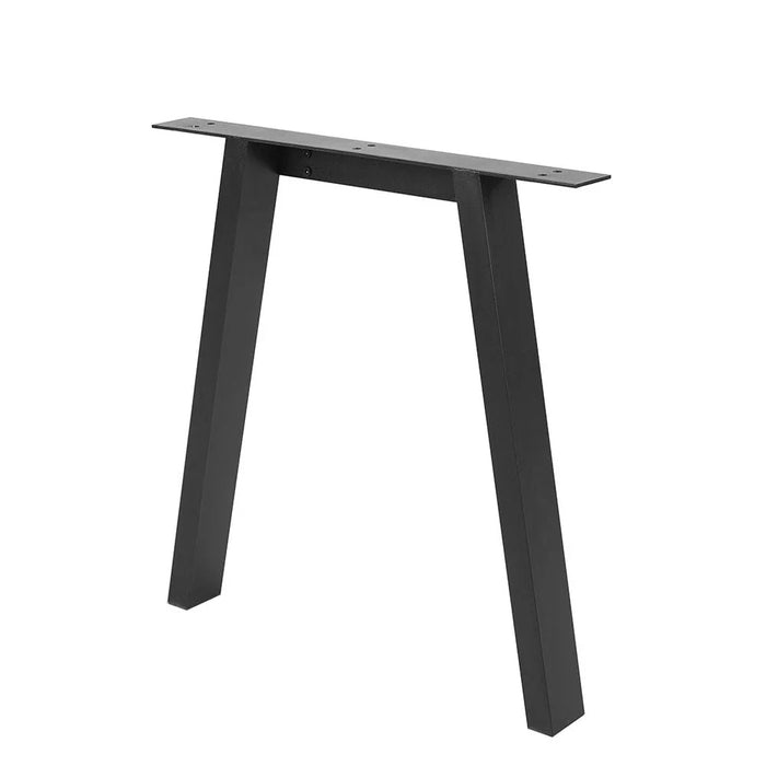 Wellington Wide Dining Table Legs Set Of 2-Black