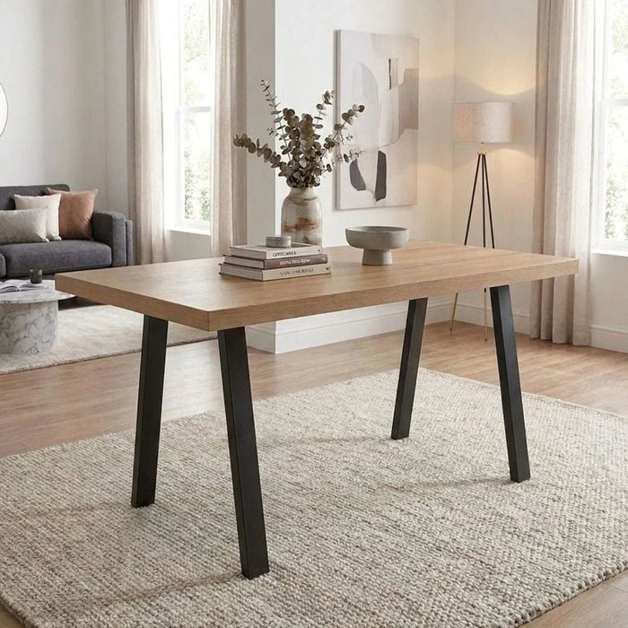 Wellington 6-Seater Modular Dining Table Top - Walnut