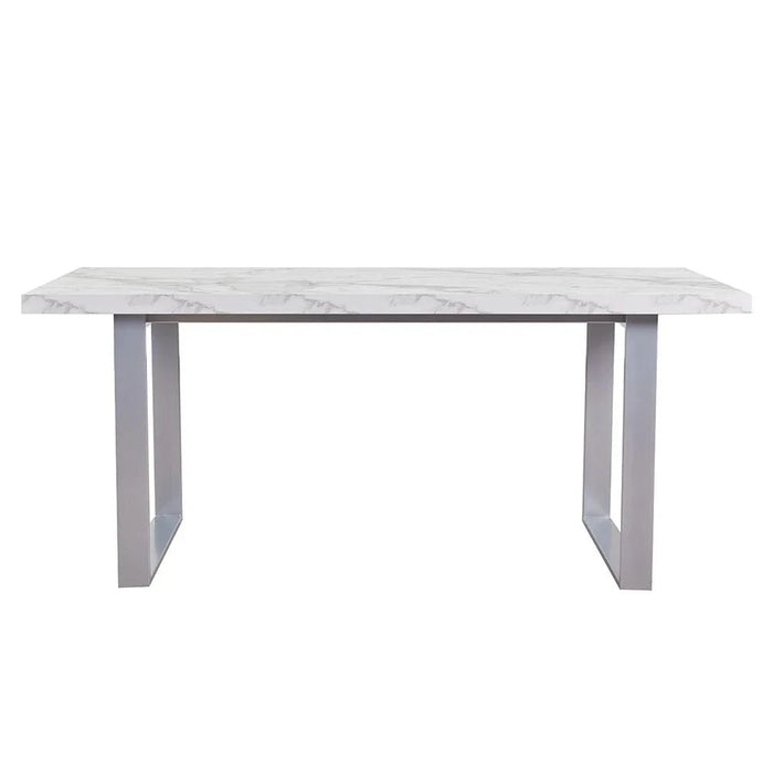 Wellington 6-Seater Modular Dining Table Top - White Marble