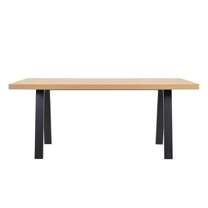 Wellington 6-Seater Modular Dining Tabletop - Light Oak - With 2-Year Warranty