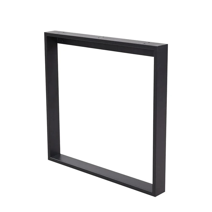 Wellington Straight Dining Table Legs Set Of 2-Black