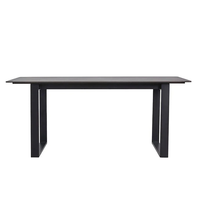 Wellington 6-Seater Modular Dining Sintered Stone Tabletop - Black Pattern - With 2-Year Warranty
