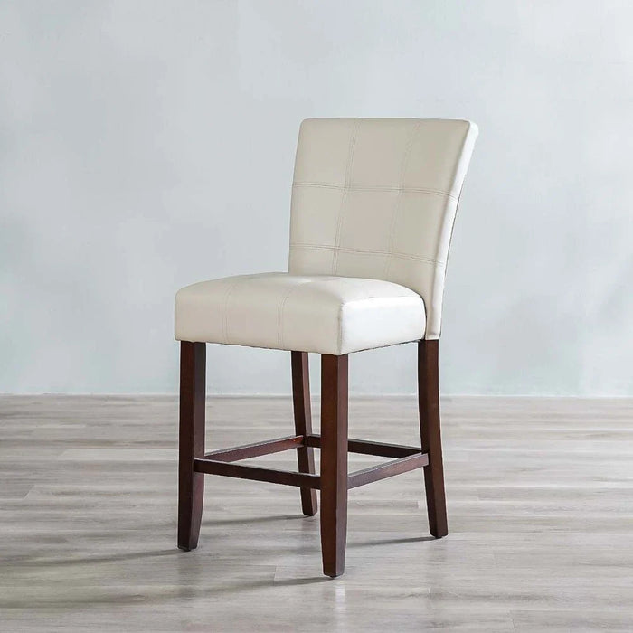 Brody Counter Height Dining Chair Set of 2-Beige