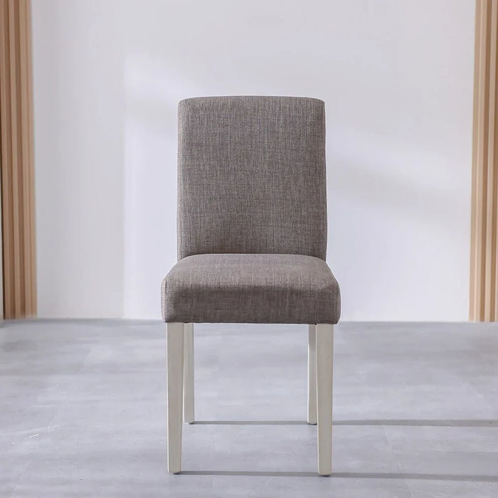 Olivos Dining Chair - Set of 2 - Grey/Oak - With 2-Year Warranty