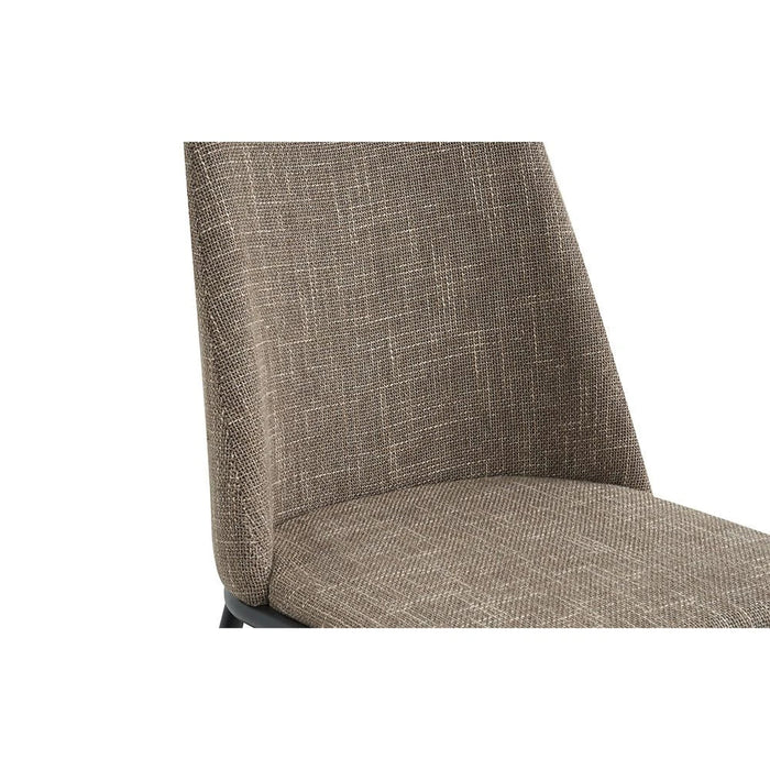 Agata Set of 2 Dining Chairs - Brown/Black - With 2-Year Warranty