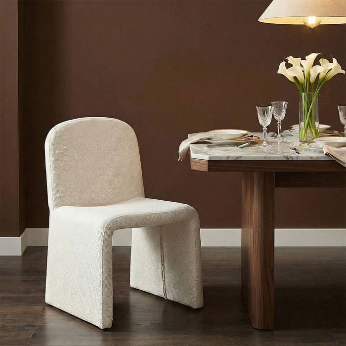Nordomi Dining Chair - Set of 2 - Cream - With 2-Year Warranty