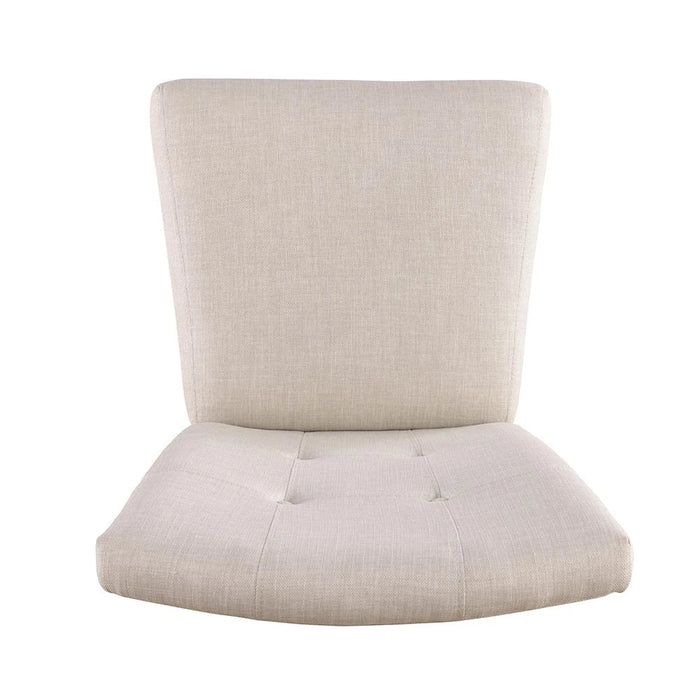New Brody Dining Chair Fabric Set Of 2 - Beige /  Walnut