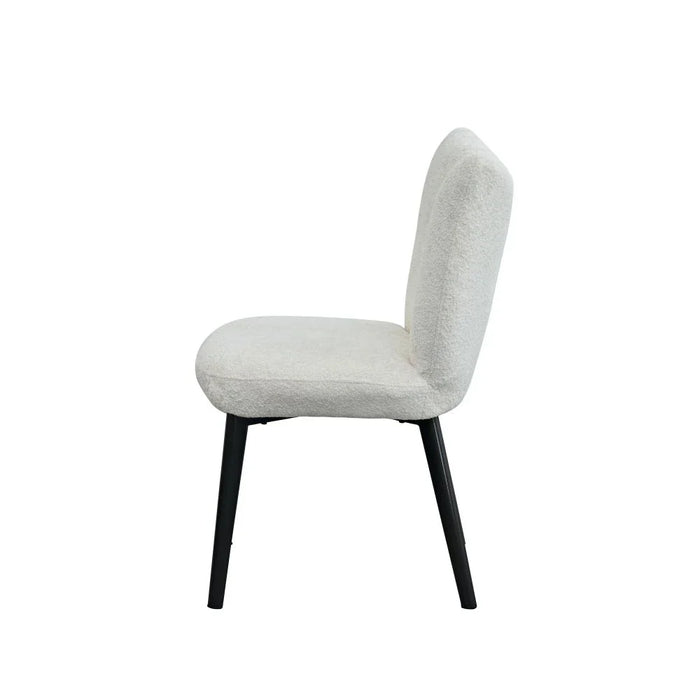 Beville Dining Chair Set Of 2 - Beige / Black