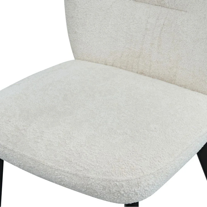 Beville Dining Chair Set Of 2 - Beige / Black