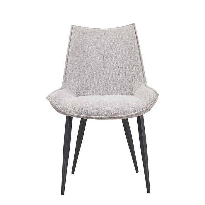 Wellington Dining Chair Set Of 2-Grey/Black