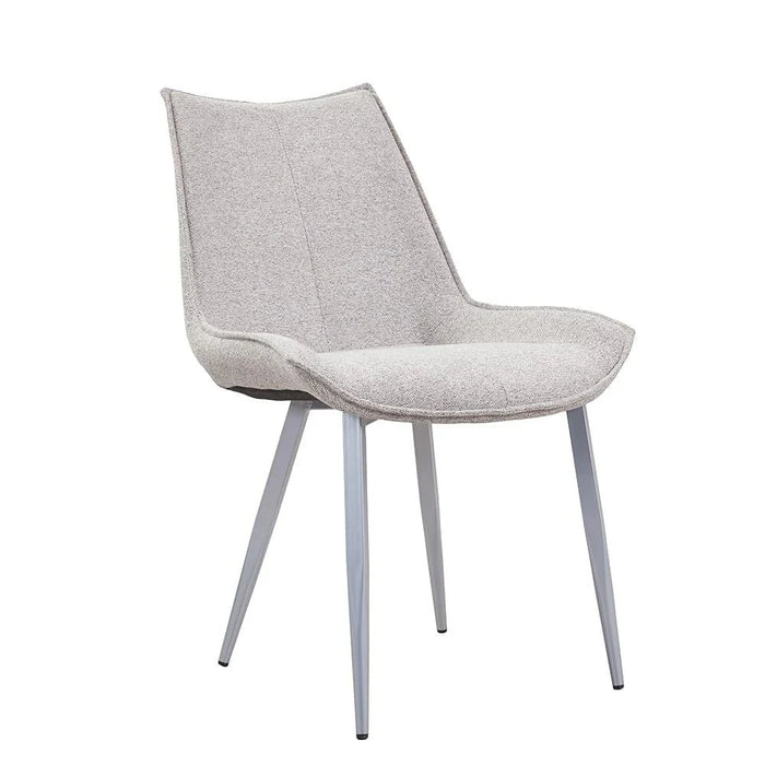 Wellington Dining Chair Set Of 2-Grey/Silver