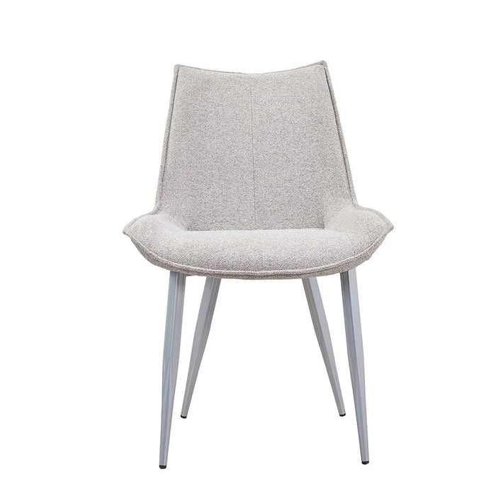 Wellington Dining Chair Set Of 2-Grey/Silver
