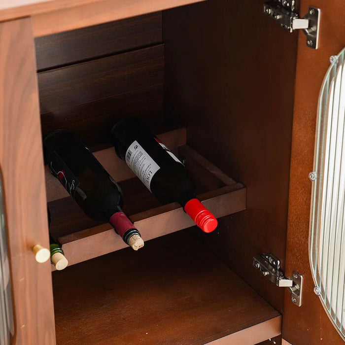 Azeron Buffet Cabinet-Brown-With 2-Year Warranty