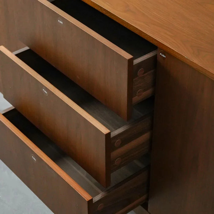 Rorvik Sideboard-Walnut-With 2-Year Warranty