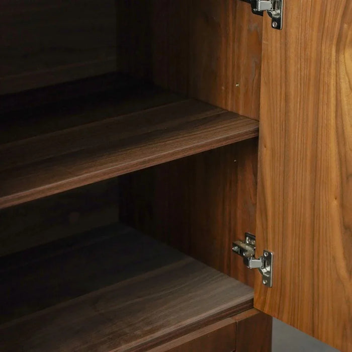 Rorvik Sideboard-Walnut-With 2-Year Warranty