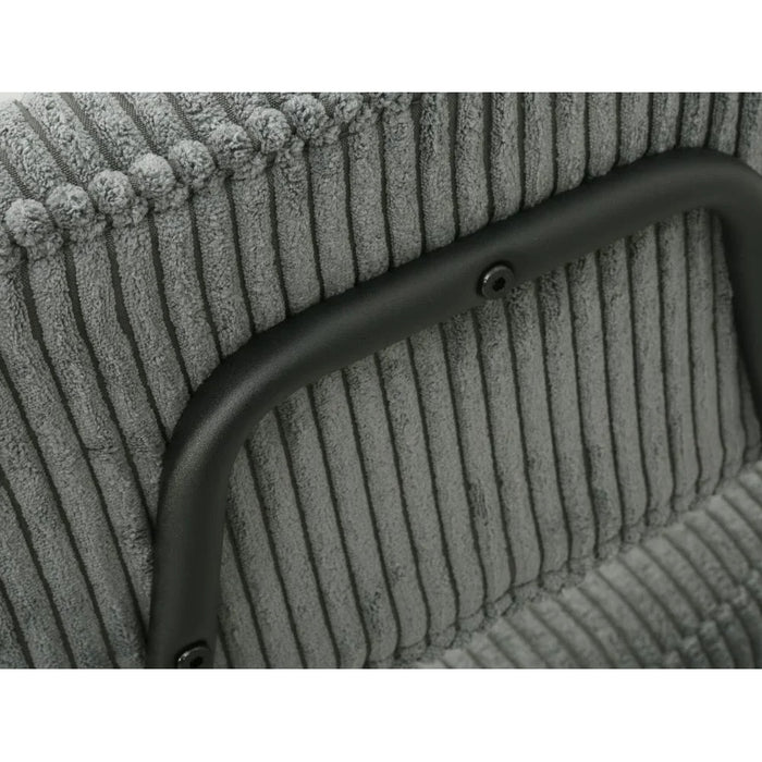 Brad Bar Stool - Grey/Black