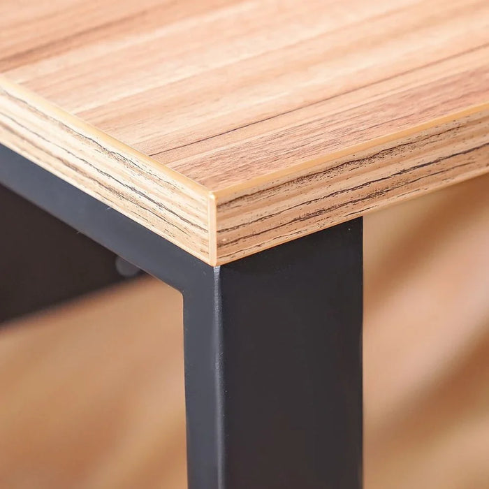 Blend Office Desk with 3 Drawers - Walnut - With 2-Year Warranty