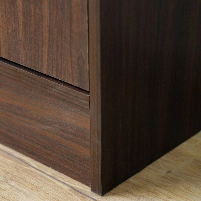 Bush 4 Door Storage Cabinet - Walnut
