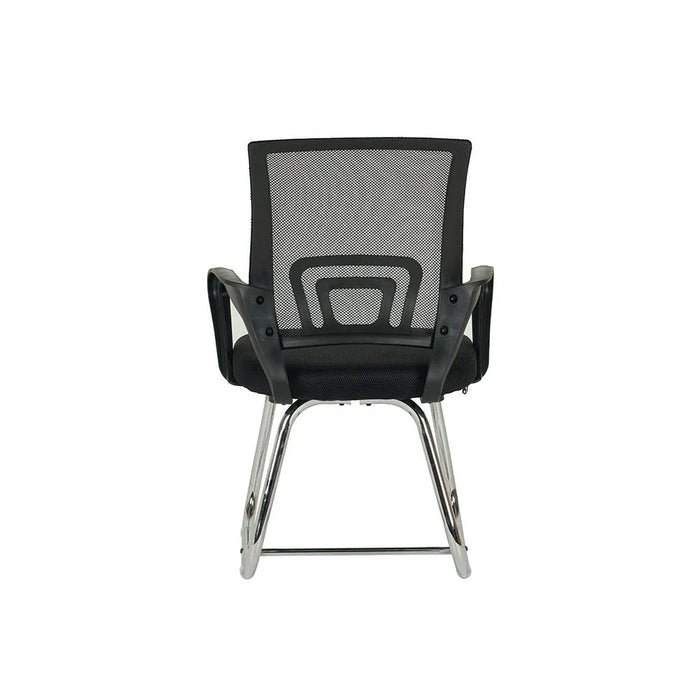 Herald Visitor Chair - Black - With 2-Year Warranty