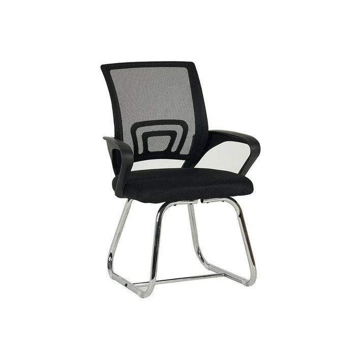 Herald Visitor Chair - Black - With 2-Year Warranty