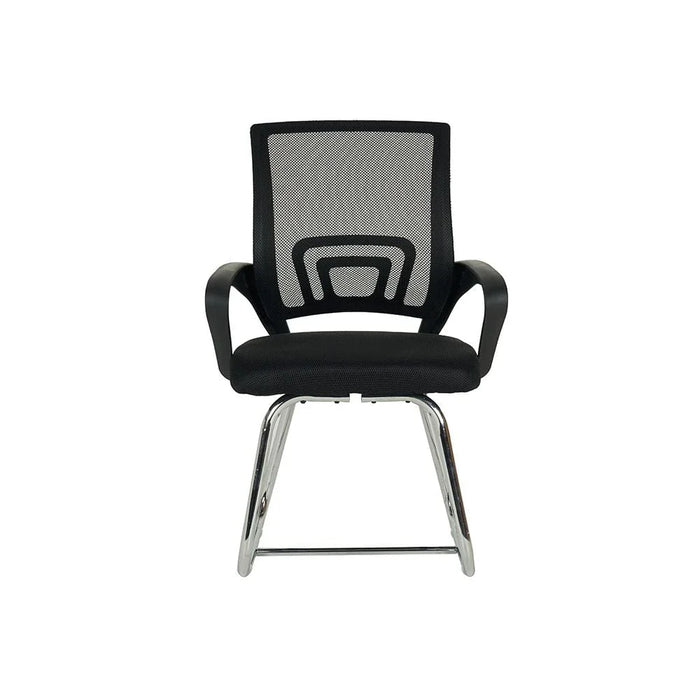Herald Visitor Chair - Black - With 2-Year Warranty