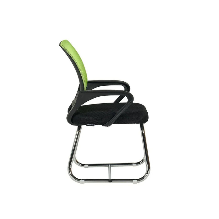 Herald Visitor Chair - Green - With 2-Year Warranty