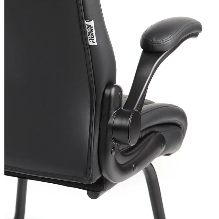 Louise Visitor Back Office Chair - Black - With 2-Year Warranty