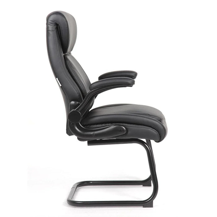 Louise Visitor Back Office Chair - Black - With 2-Year Warranty