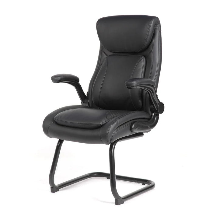 Louise Visitor Back Office Chair - Black - With 2-Year Warranty