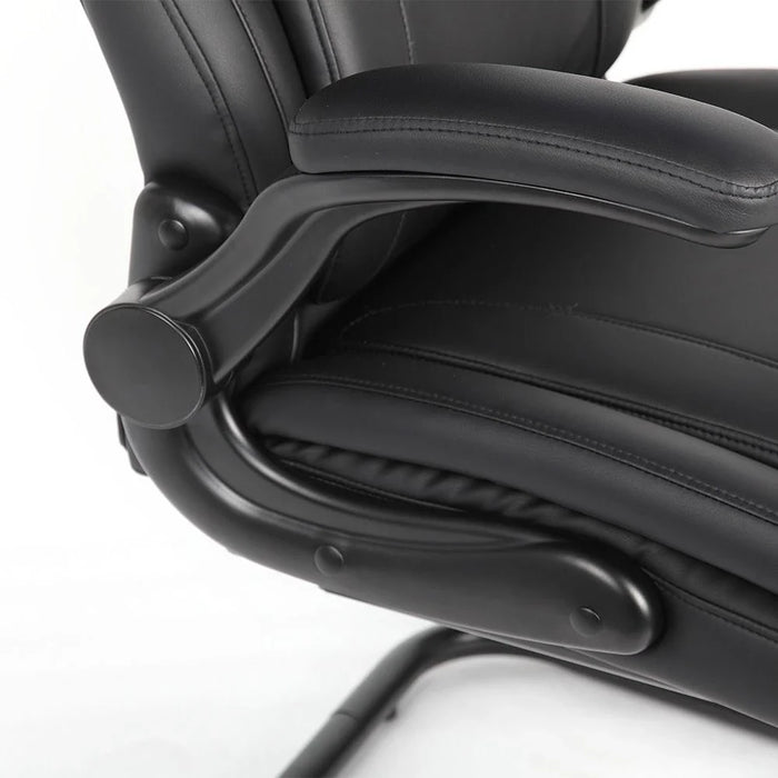 Louise Visitor Back Office Chair - Black - With 2-Year Warranty