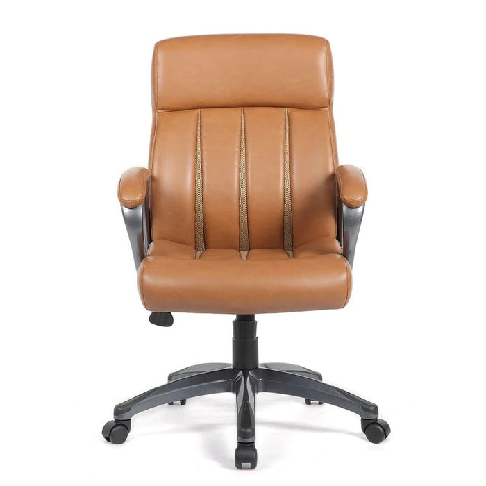 Veloso Mid Back Office Chair - Tan - With 2-Year Warranty