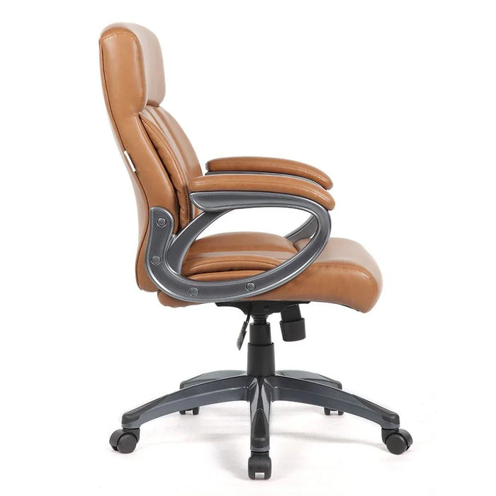 Veloso Mid Back Office Chair - Tan - With 2-Year Warranty