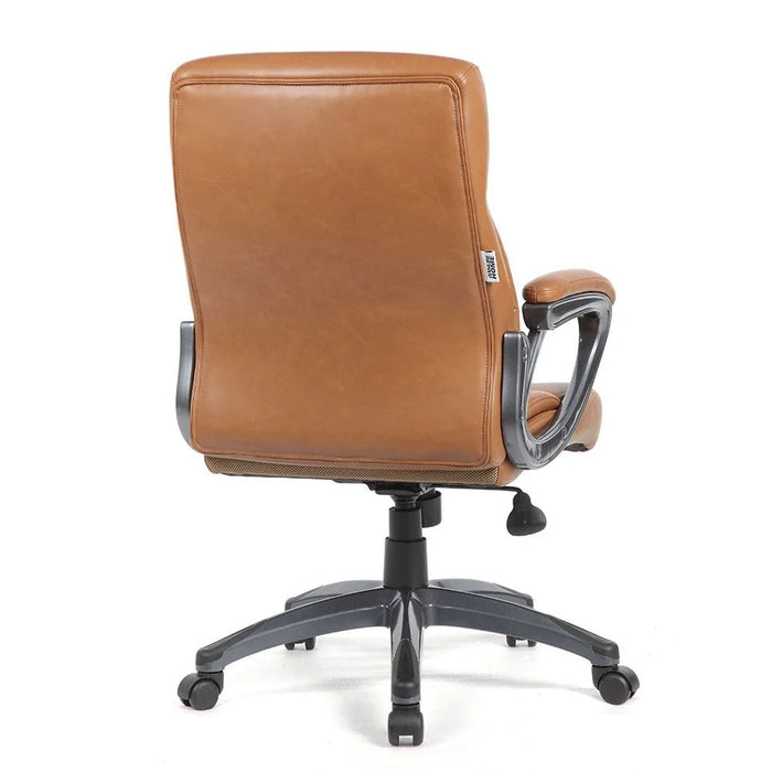 Veloso Mid Back Office Chair - Tan - With 2-Year Warranty