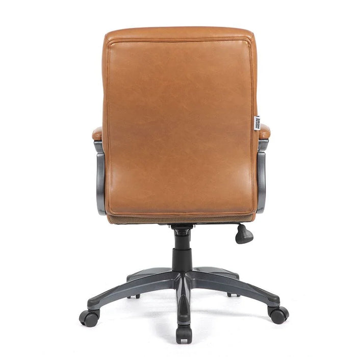 Veloso Mid Back Office Chair - Tan - With 2-Year Warranty