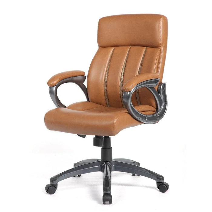 Veloso Mid Back Office Chair - Tan - With 2-Year Warranty