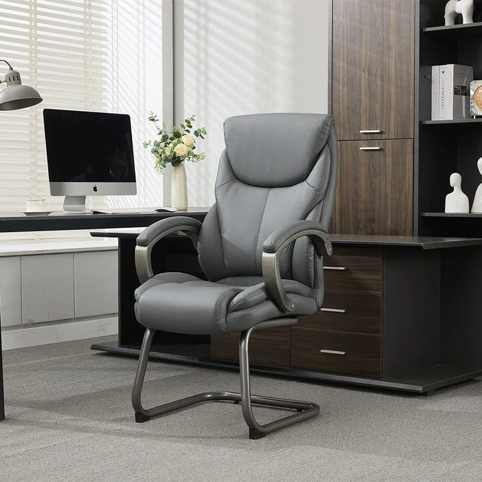 Courtney Visitor High Back Office Chair - Grey - With 2-Year Warranty