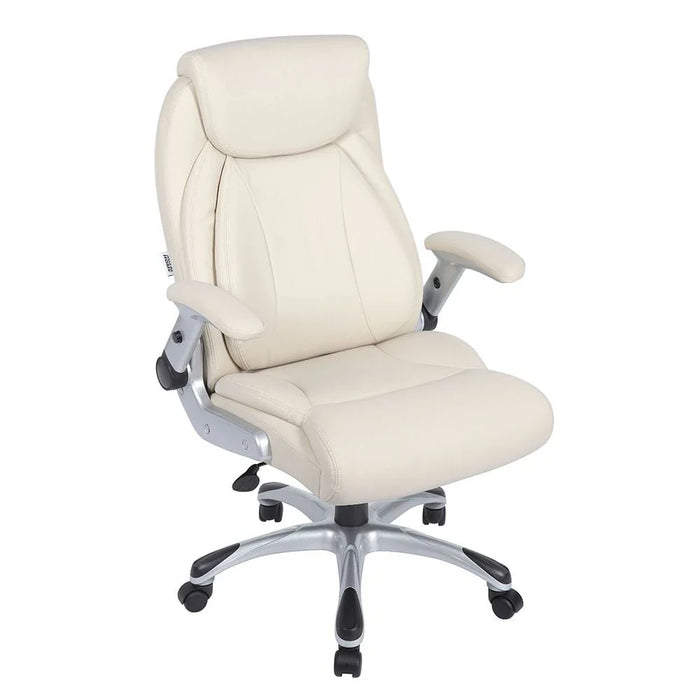 Tyrell High Back Office Chair - Beige - With 2-Year Warranty