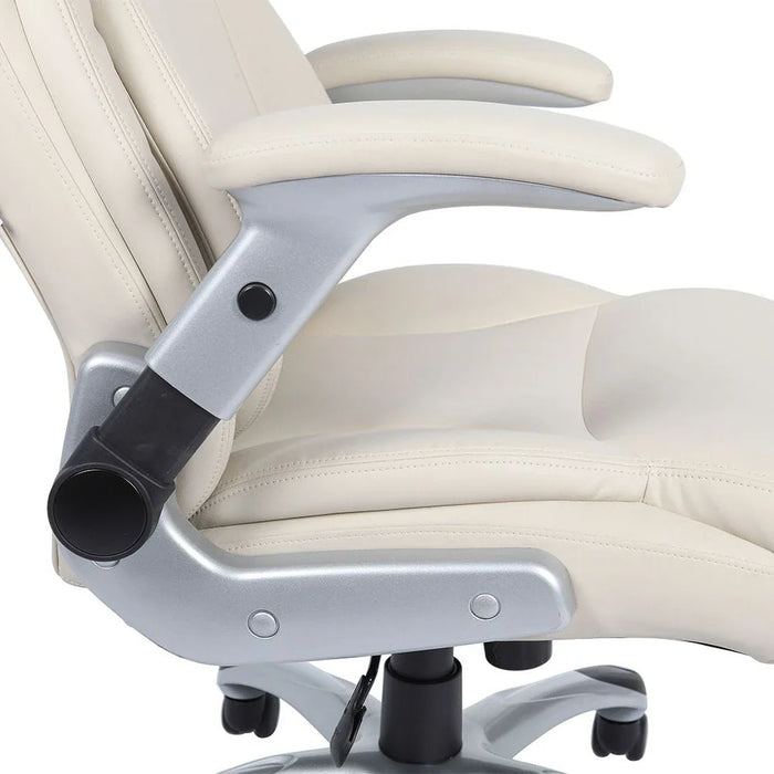 Tyrell High Back Office Chair - Beige - With 2-Year Warranty