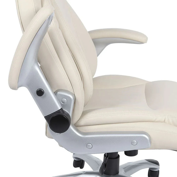 Tyrell High Back Office Chair - Beige - With 2-Year Warranty