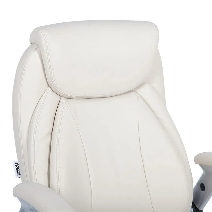 Tyrell High Back Office Chair - Beige - With 2-Year Warranty