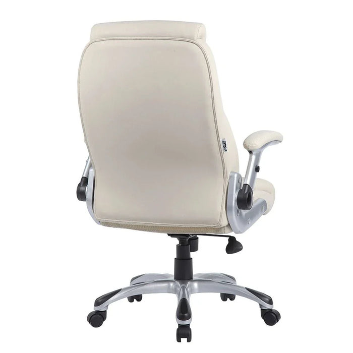 Tyrell High Back Office Chair - Beige - With 2-Year Warranty