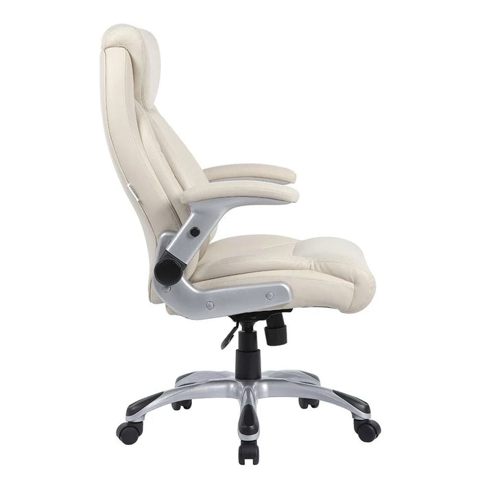 Tyrell High Back Office Chair - Beige - With 2-Year Warranty