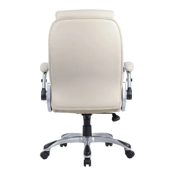 Tyrell High Back Office Chair - Beige - With 2-Year Warranty