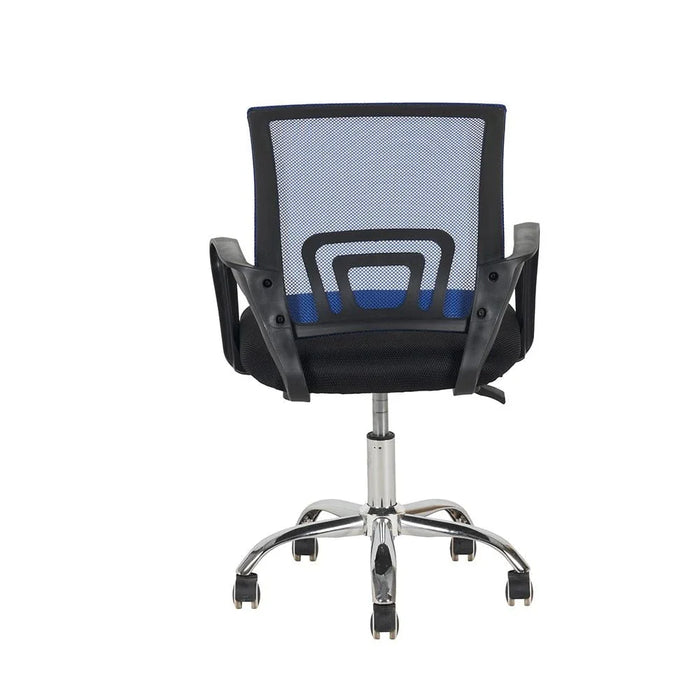 Herald Office Chair - Blue/Black - With 2-Year Warranty