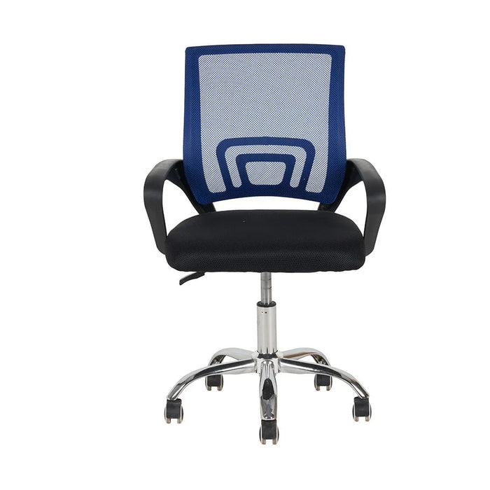 Herald Office Chair - Blue/Black - With 2-Year Warranty