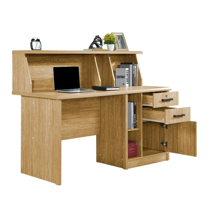 Neptune Study Desk Ð Oak/Beige Ð With 2-Years Warranty