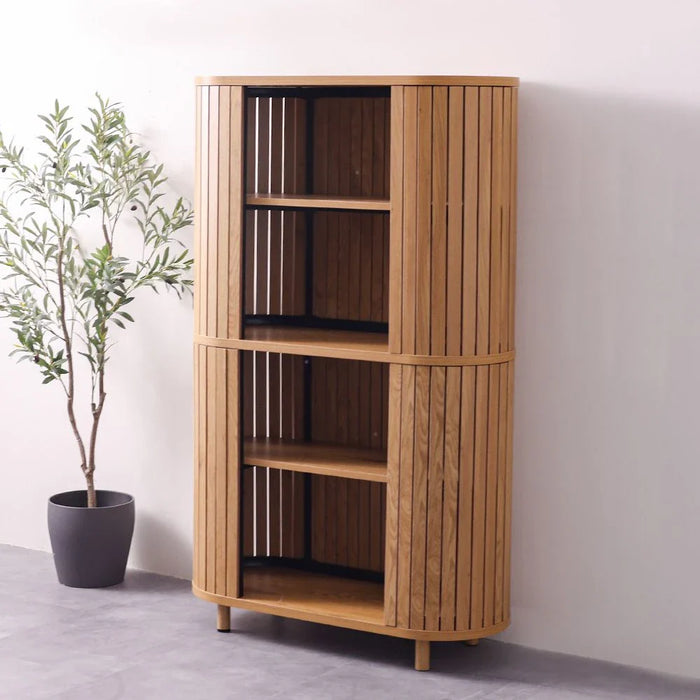 Calibra Bookcase-Light Oak-With 2-Year Warranty