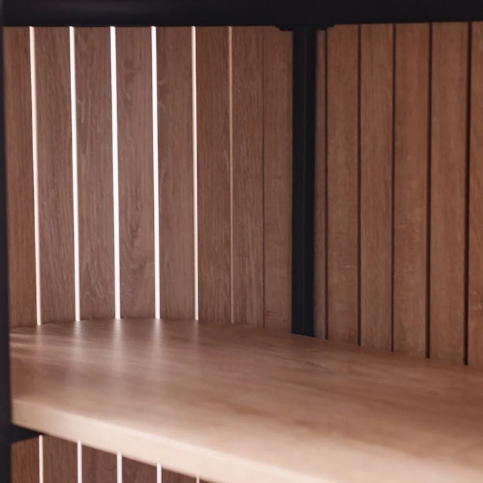 Calibra Bookcase-Whitewash Oak-With 2-Year Warranty