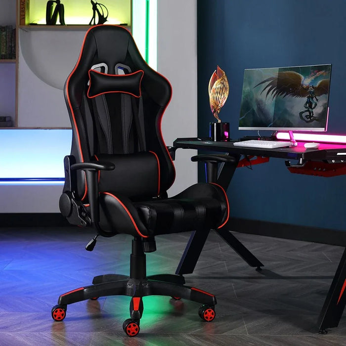 Rays High Back Gaming Chair-Black/Red-With 2-Year Warranty